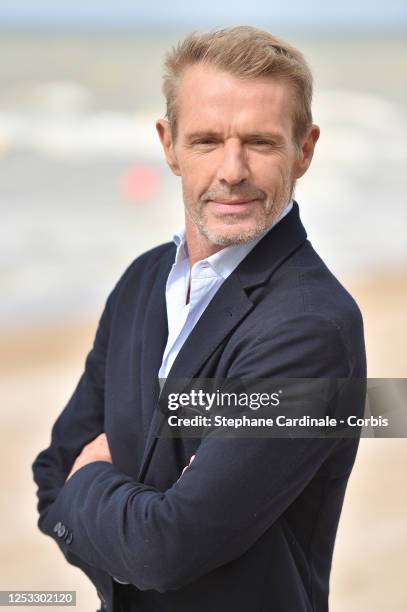 Lambert Wilson attends a photocall prior to the closing ceremony of the 34th Cabourg Film Festival on June 29, 2020 in Cabourg, France.