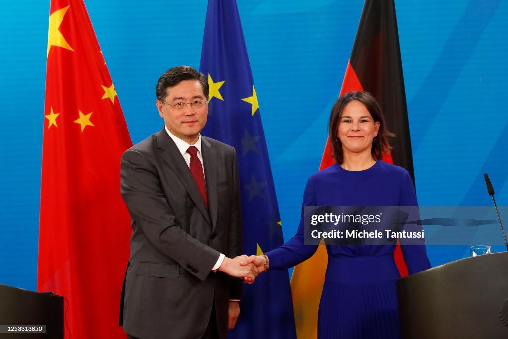 Chinese Foreign Minister Qin Gang Visits Berlin