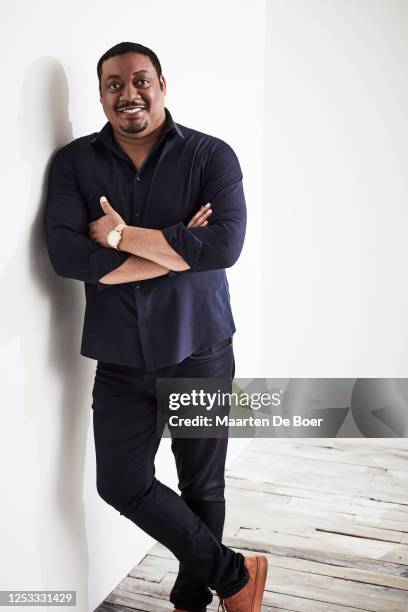 Cedric Yarbrough of ABC's 'Speechless' poses for TV Guide during the 2018 Summer TCA at The Langham Huntington, Pasadena on August 7, 2018 in...