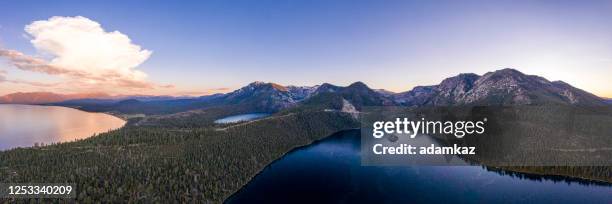 emerald bay at lake tahoe - emerald bay lake tahoe stock pictures, royalty-free photos & images