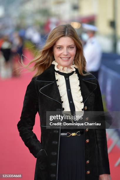 Chiara Mastroianni attends the closing ceremony of the 34th Cabourg Film Festival on June 29, 2020 in Cabourg, France.