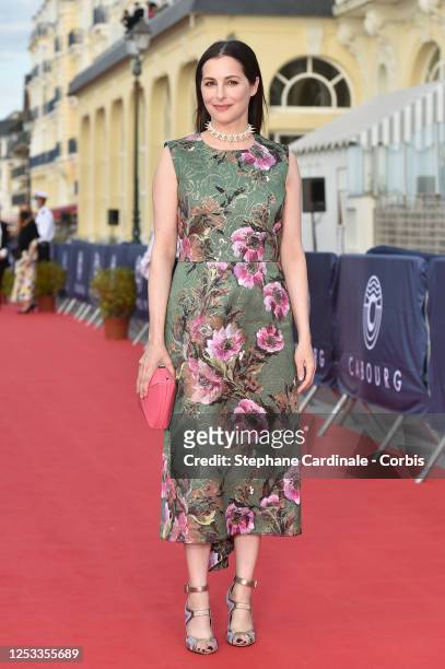 Amira Casar attends the Closing Ceremony of the 34th Cabourg Film Festival on June 29, 2020 in Cabourg, France.