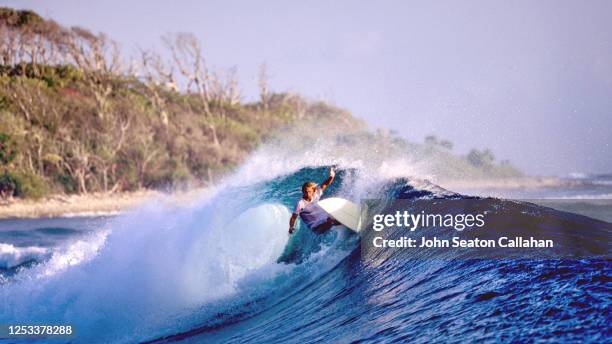 india, surfing in the andaman islands - andaman islands stock pictures, royalty-free photos & images