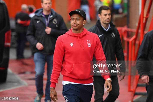 Jesse Lingard of Nottingham Forest during the Premier League match between Nottingham Forest and Southampton at the City Ground, Nottingham on Monday...