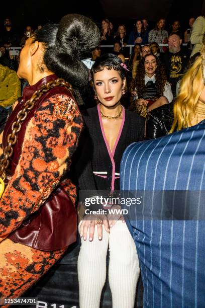 Halsey attends the Chanel 2024 Ready To Wear Collection Runway Show at Paramount Studios on May 9, 2023 in Los Angeles, California.