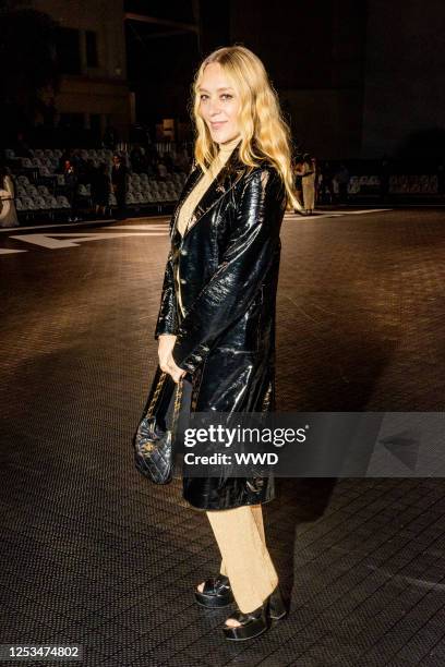 Chloë Sevigny attends the Chanel 2024 Ready To Wear Collection Runway Show at Paramount Studios on May 9, 2023 in Los Angeles, California.