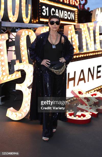 Lisa Rinna at the Chanel Cruise 2024 Collection fashion show held at Paramount Studios on May 9, 2023 in Los Angeles, California.