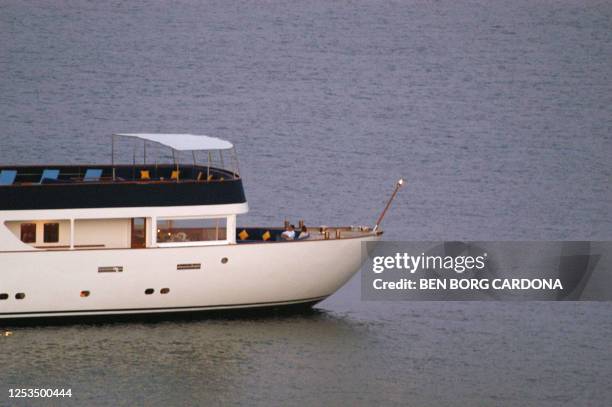 French President-elect Nicolas Sarkozy is seen on a yacht near Malta, 08 May 2007. Nicolas Sarkozy left France for Malta for a three-day break from...