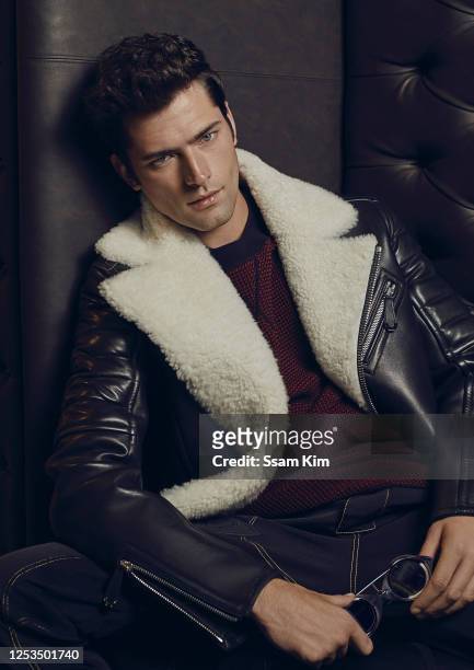Model Sean O'Pry is photographed for Glass Men Magazine on August 26, 2017 in New York City. PUBLISHED IMAGE.