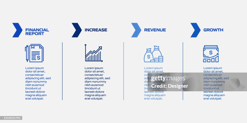Finance Related Process Infographic Template Process Timeline Chart ...
