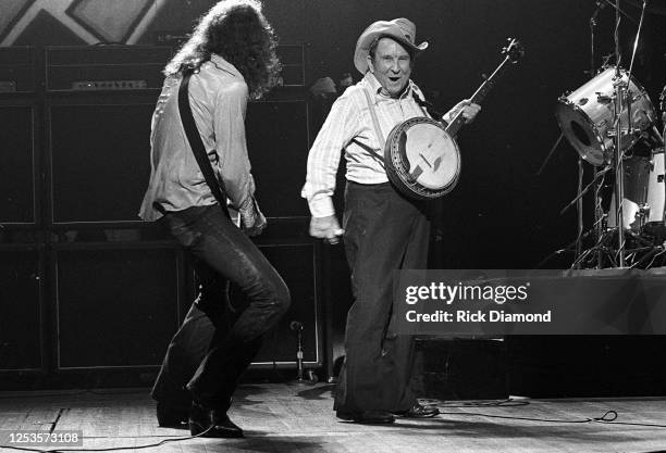 Charlie Hargrett and Shorty Medlocke perform at The Fox Theater in Atlanta Georgia, July 24,1981 (Photo by Rick Diamond/Getty Images