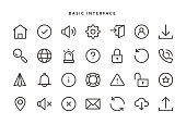 Basic Interface Icons