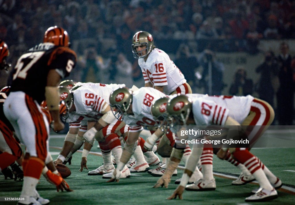 San Francisco 49ers v Cincinnati Bengals: Super Bowl XVI