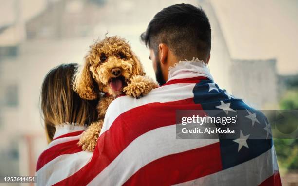 love in the usa. - flag day stock pictures, royalty-free photos & images