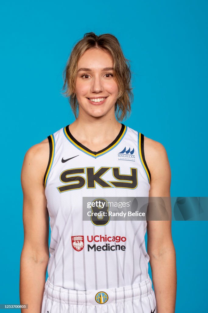 Alanna Smith of the Chicago Sky poses for a head shot during WNBA News  Photo - Getty Images