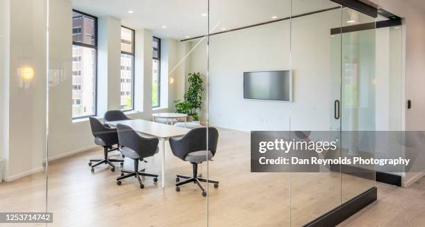 modern office space hdr - small office building stock pictures, royalty-free photos & images