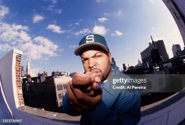 Rapper Ice Cube appears in a portrait taken on November 11, 1998 in New York City.