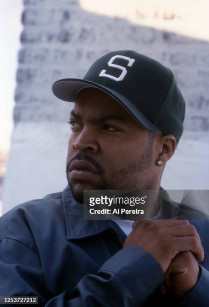 Rapper Ice Cube appears in a portrait taken on November 11, 1998 in New York City.