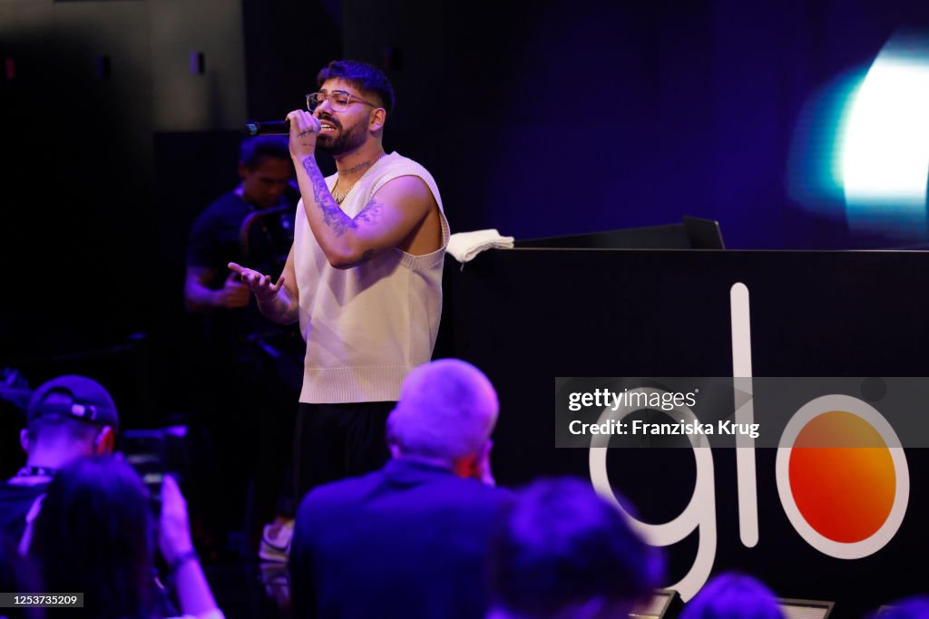 Glo40 Rapper Rapper Monet192 during glo at the OMR Festival 2023 on May 10, 2023 ...