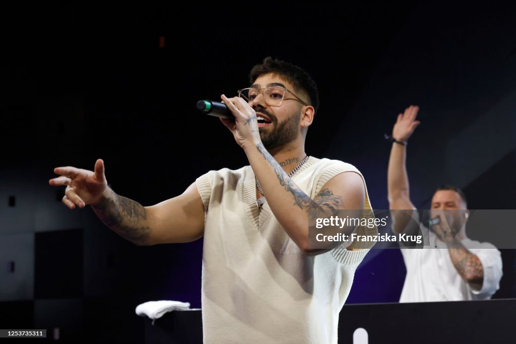 Glo40 Rapper Rapper Monet192 during glo at the OMR Festival 2023 on May 10, 2023 ...