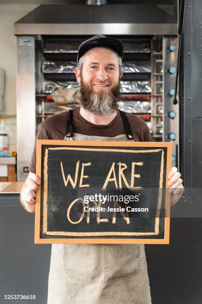 Open Food Sign Food Truck Open Sign Photos and Premium High Res Pictures - Getty Images