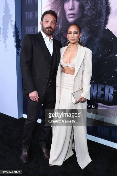 Ben Affleck and Jennifer Lopez at the premiere of "The Mother" held at Regency Village Theatre on May 10, 2023 in Los Angeles, California.