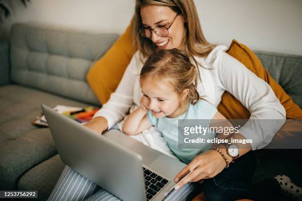 i love this toy - family laptop stock pictures, royalty-free photos & images
