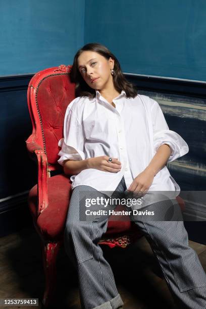 Actor Bel Powley is photographed on April 13, 2023 in London, England.