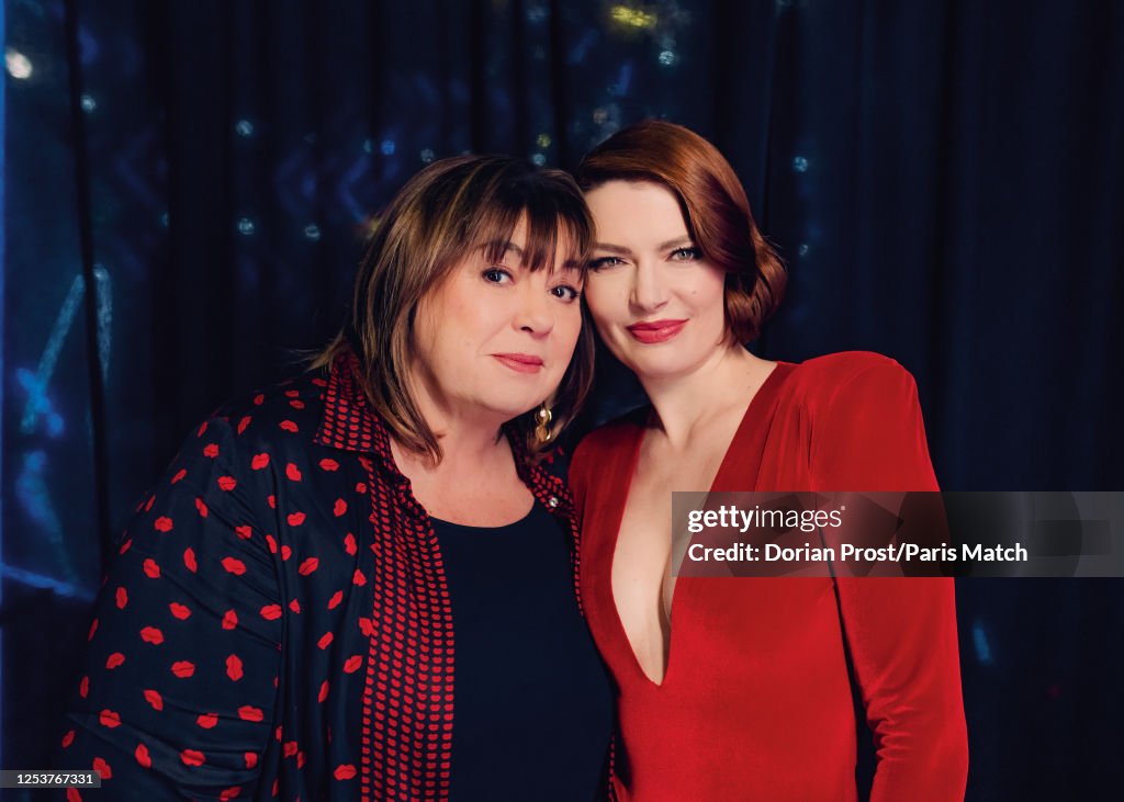 Michele Bernier & Elodie Frege, Paris Match Issue 3855, March 22, 2023