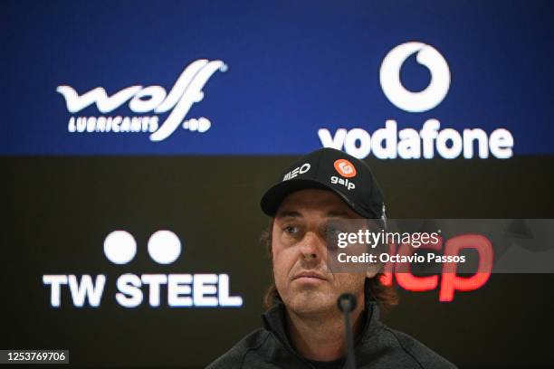 Armindo Araujo of Portugal during the press conference of the FIA World Rally Championship Portugal on May 11, 2023 in Porto, Portugal.