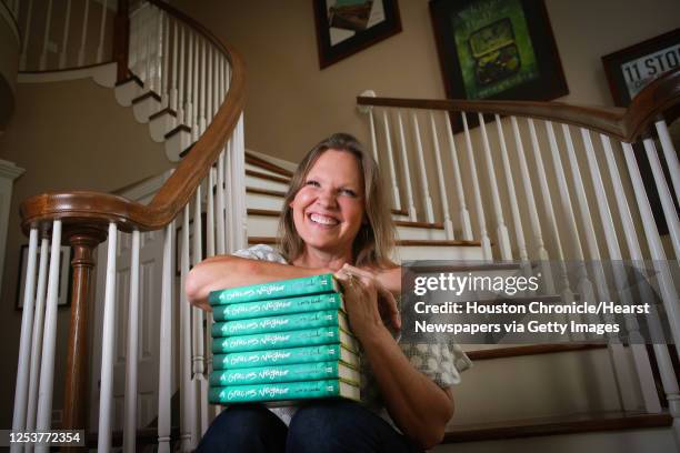 Chris Cander poses for a portrait Monday, June 27, 2022 in West University Place. Ander is a Houston author based in West U whose previous book "The...