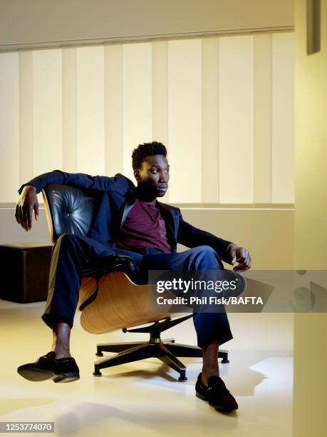 Actor Nathan Stewart-Jarrett is photographed for BAFTA on April 10, 2011 in London, England.