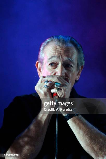 Charlie Musselwhite performs at the Sixth Annual Jammy Awards on April 20, 2006 at Madison Square Garden in New York City.