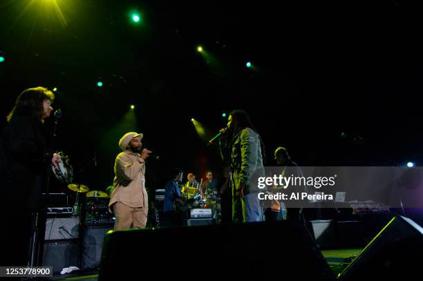 Stephen Marley performs at the Sixth Annual Jammy Awards on April 20, 2006 at Madison Square Garden in New York City.