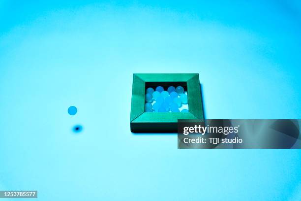 frame and sphere - self regulation stock pictures, royalty-free photos & images