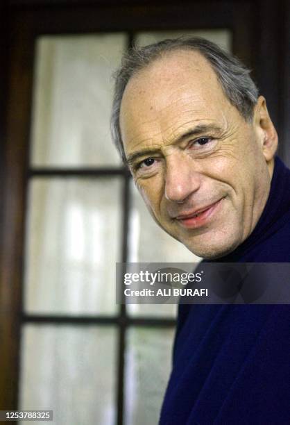 Eugenio Zaffaroni, jurist proposed by the Argentinian President Nestor Kirchner to preside over the Supreme Court, smiles during an interview at his...