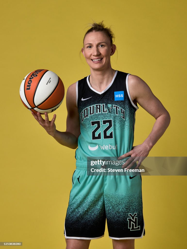 Courtney Vandersloot of the New York Liberty of the New York Liberty