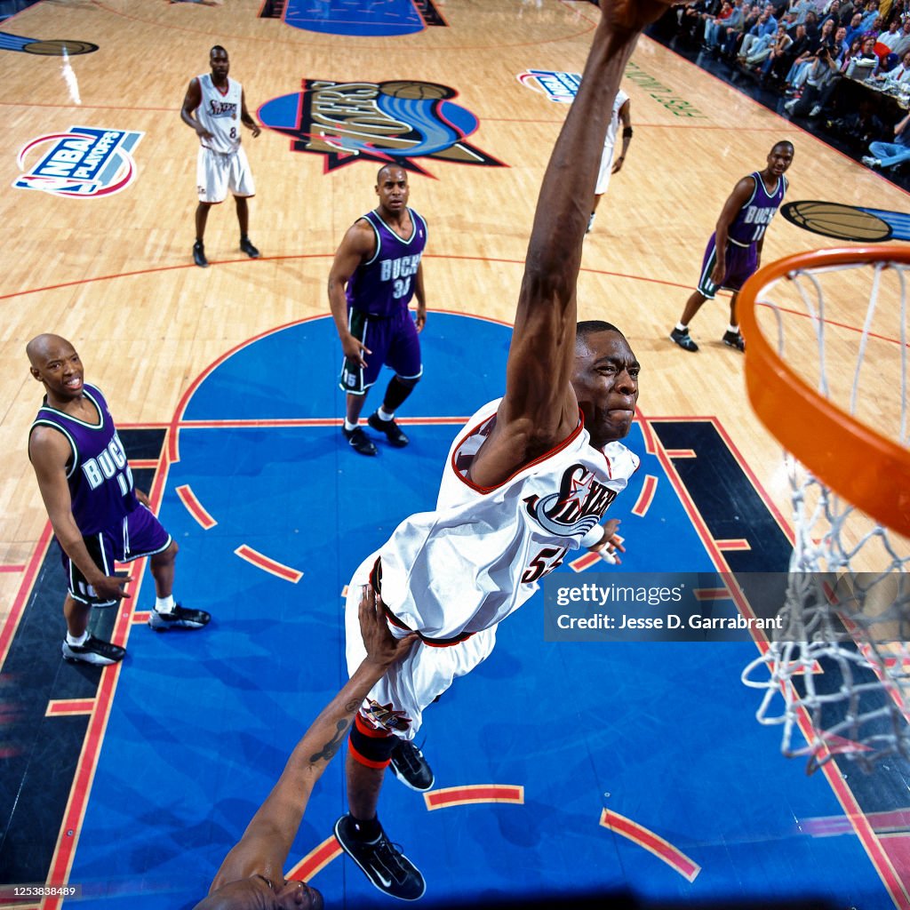 2001 NBA Playoffs - Milaukee Bucks v Philadelphia 76ers