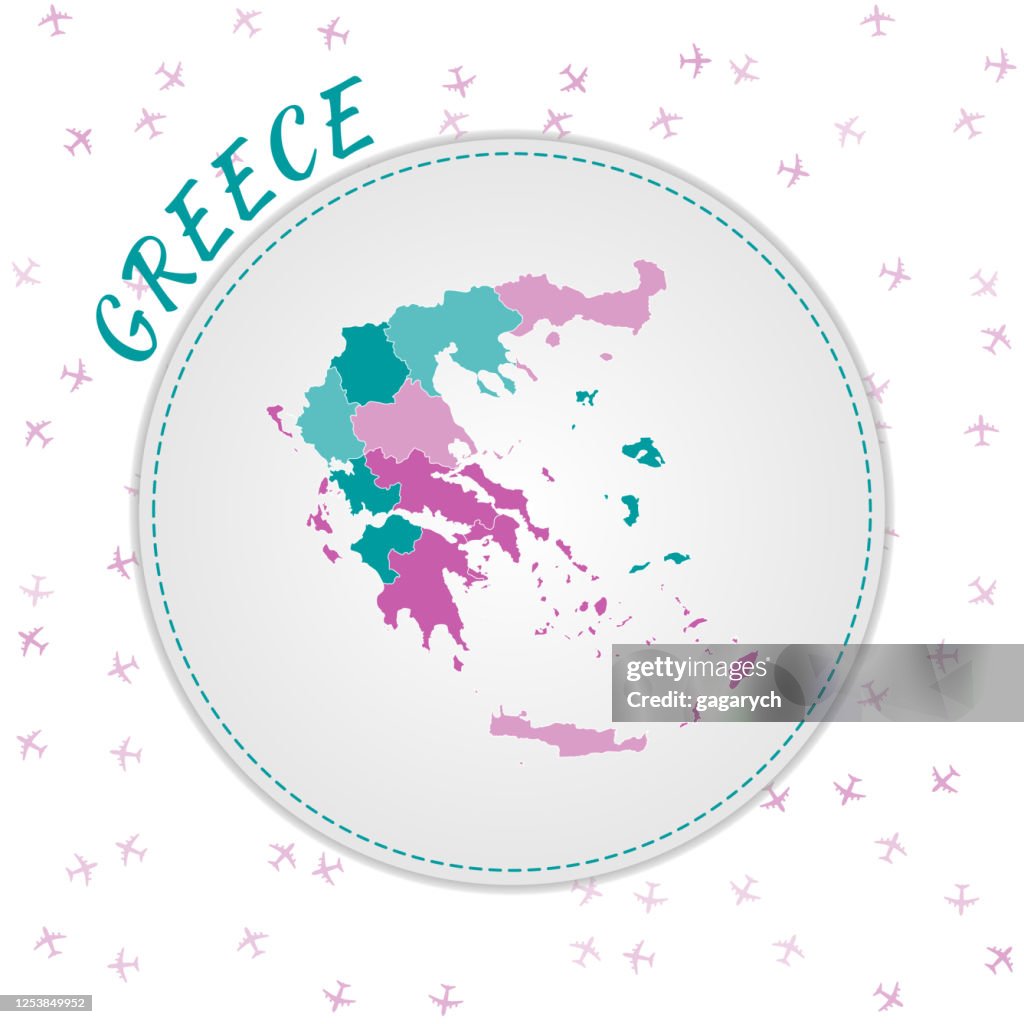 Greece Map Design High-Res Vector Graphic - Getty Images