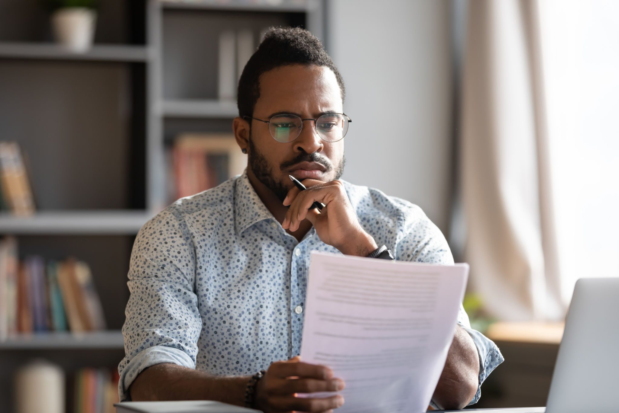 reviewing contracts