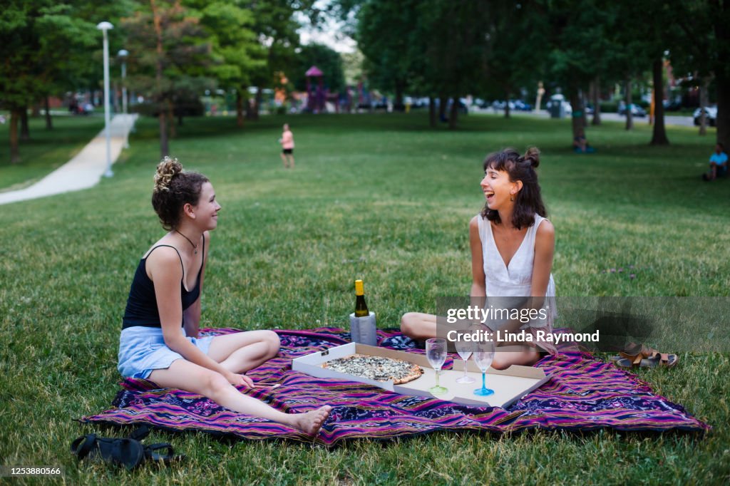 Picknick im Park