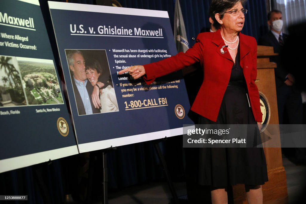 Charges Announced Against Epstein Confidante Ghislaine Maxwell By Acting NY Southern District US Audrey Strauss