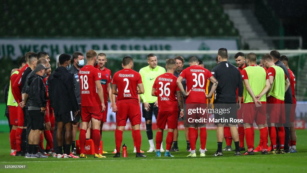 Werder Bremen v 1. FC Heidenheim - Bundesliga Playoff Leg One