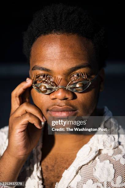 Ellis Clark, , senior graduating on May 28 from Brown University, A.B. International and public affairs, from Detroit, Mich, USA, poses outside the...