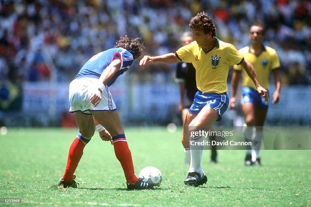 BRAZIL V FRANCE/ZICO