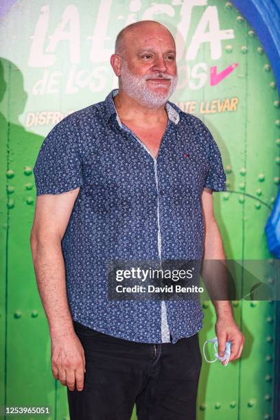 Juan Manuel Lara attends ‘La Lista de Los Deseos’ Madrid Premiere photocall at Callao City Lights cinema on July 2, 2020 in Madrid, Spain. This is...