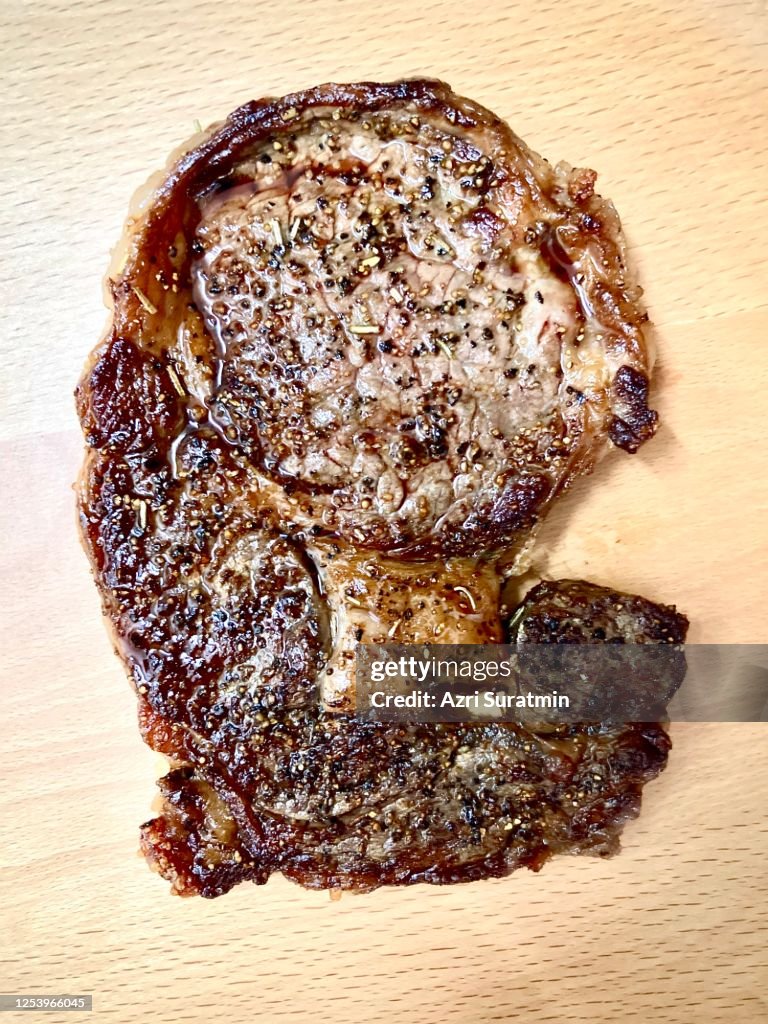 Wagyu beef steak