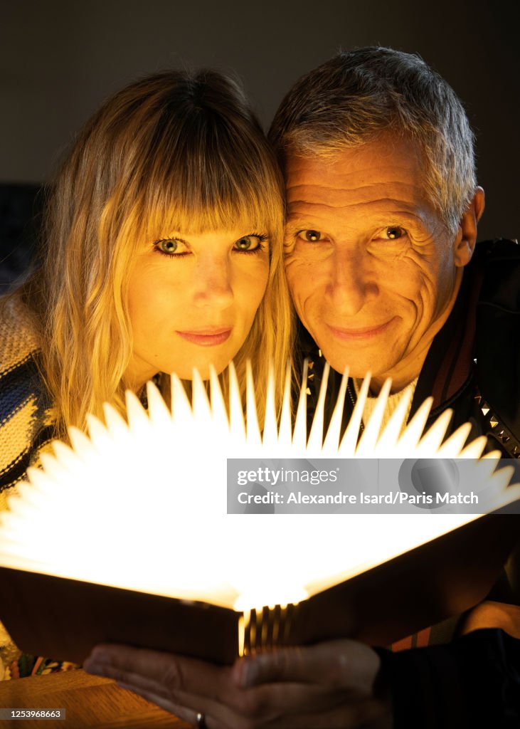Nagui & Melanie Page, Paris Match Issue 3856, March 29, 2023