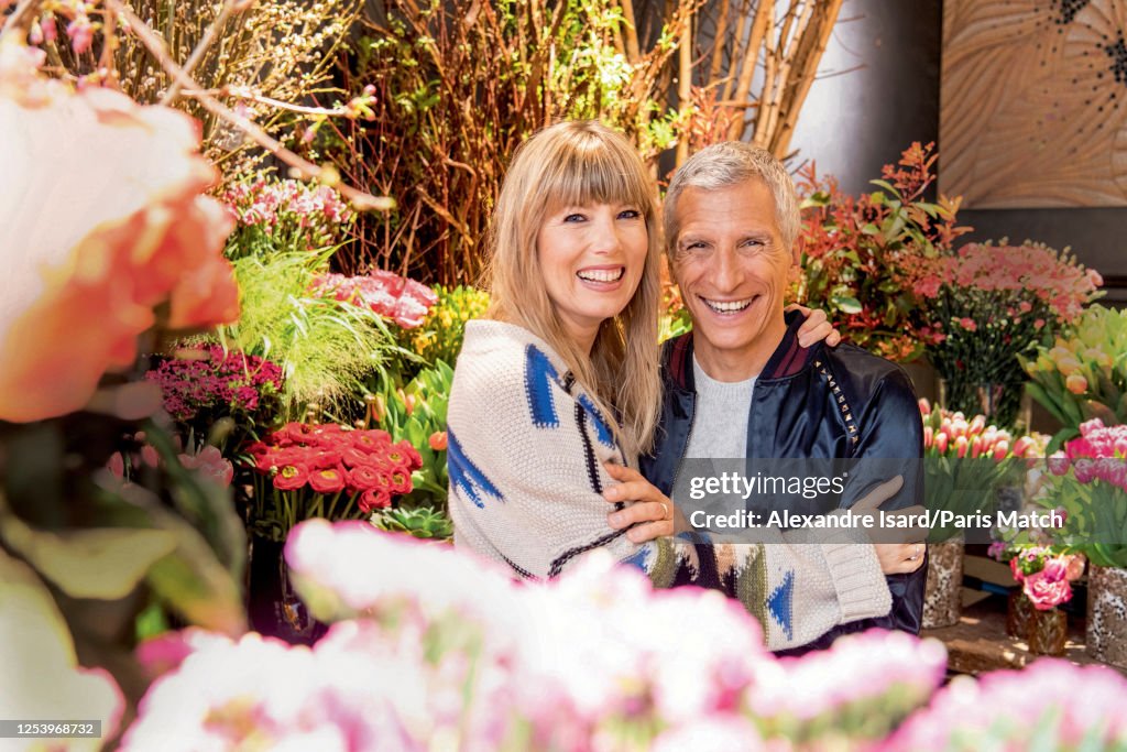 Nagui & Melanie Page, Paris Match Issue 3856, March 29, 2023