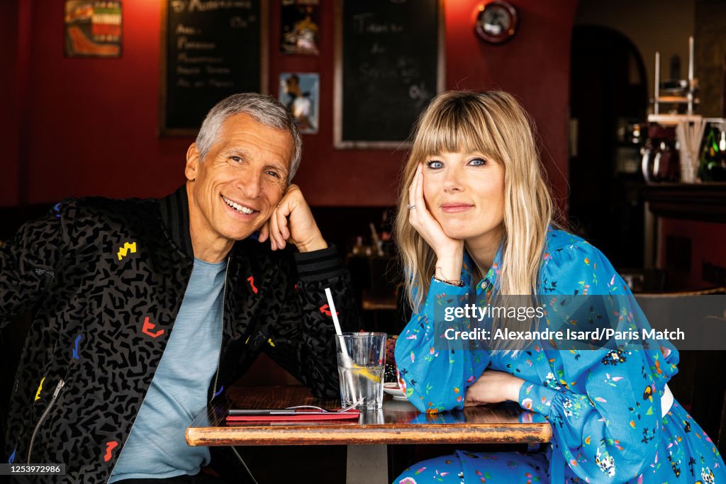 Nagui & Melanie Page, Paris Match Issue 3856, March 29, 2023